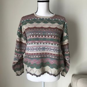 Vintage GES Multicolored Knitted Sweater